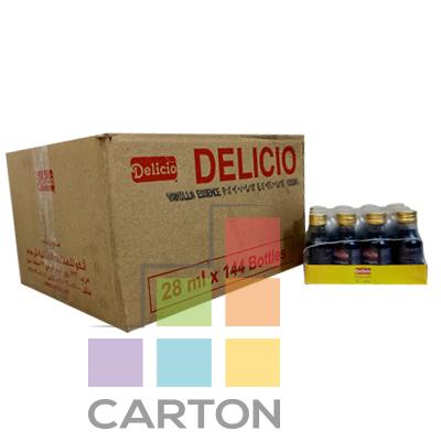 DELICIO VANILLA ESSENCE 144*28ML